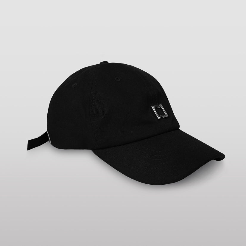 Nomadstudio MTL - Black Metal Plate Baseball Cap