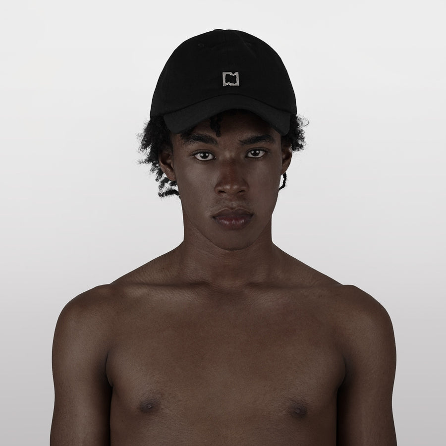 Nomadstudio MTL - Black Metal Plate Baseball Cap