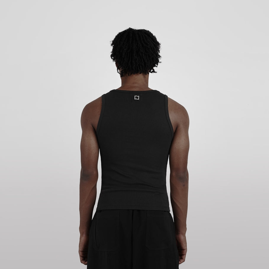 Nomadstudio MTL - Black Fitted Tanktop