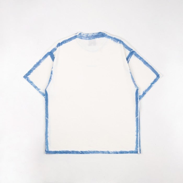 NOMADSTUDIO Hue - White Sprayed Oversized T-Shirt