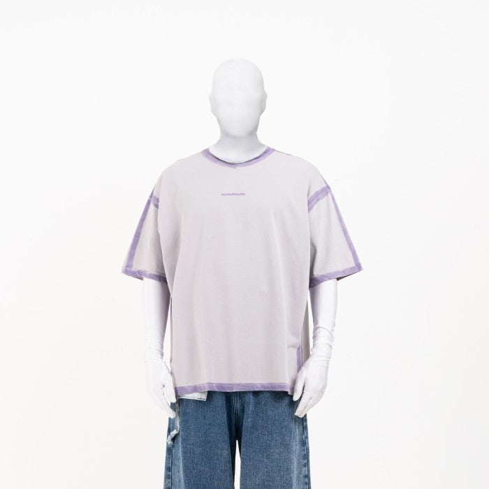 NOMADSTUDIO Hue - Purple Sprayed Oversized T-Shirt