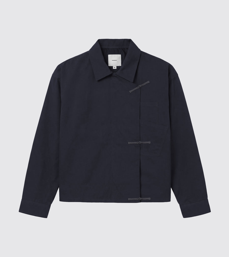 Blue Shanghai / Chinese Double Pocket Jacket