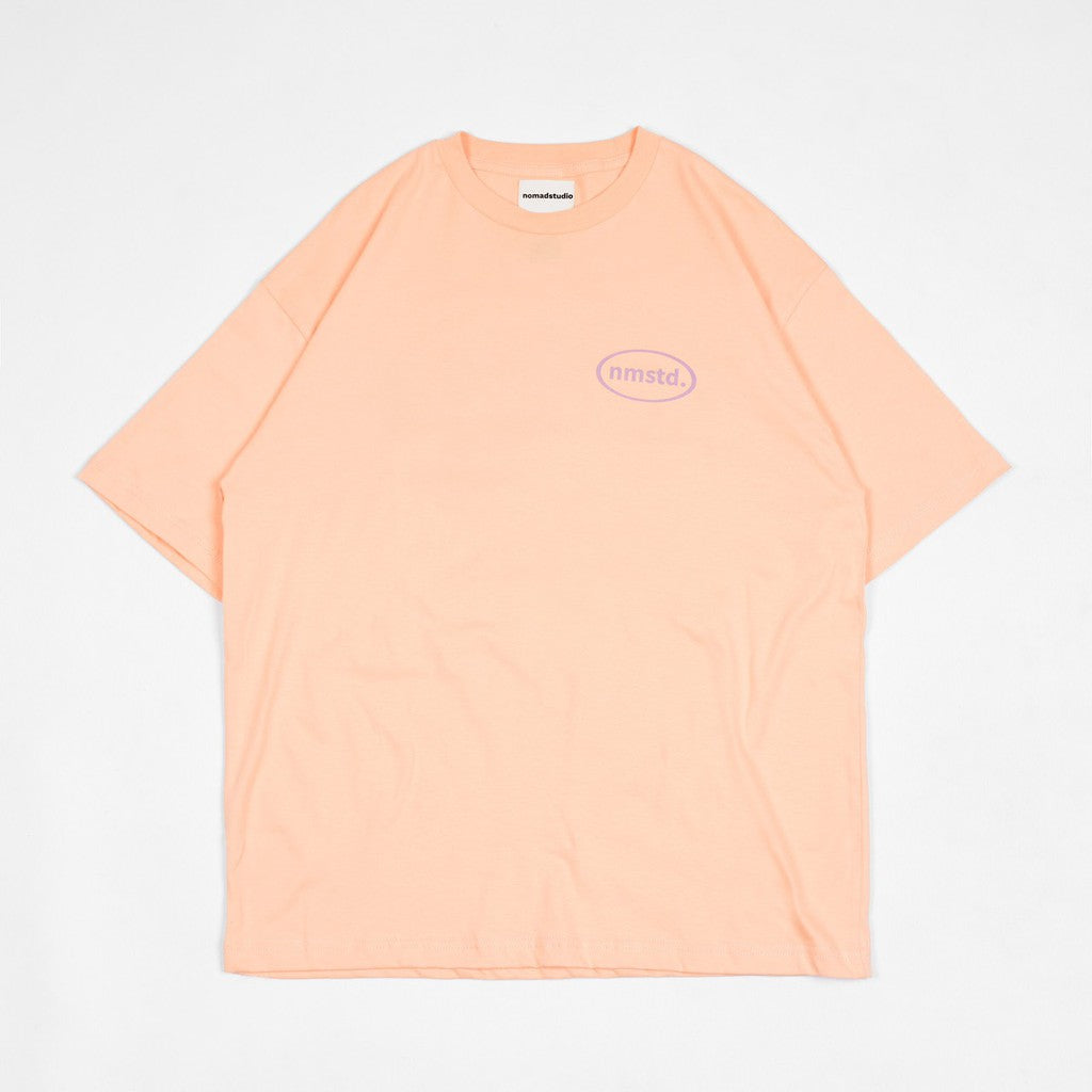 Nomadstudio Break the Norm Papaya Oversized Tee