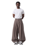 Beige Triple Layer Pants