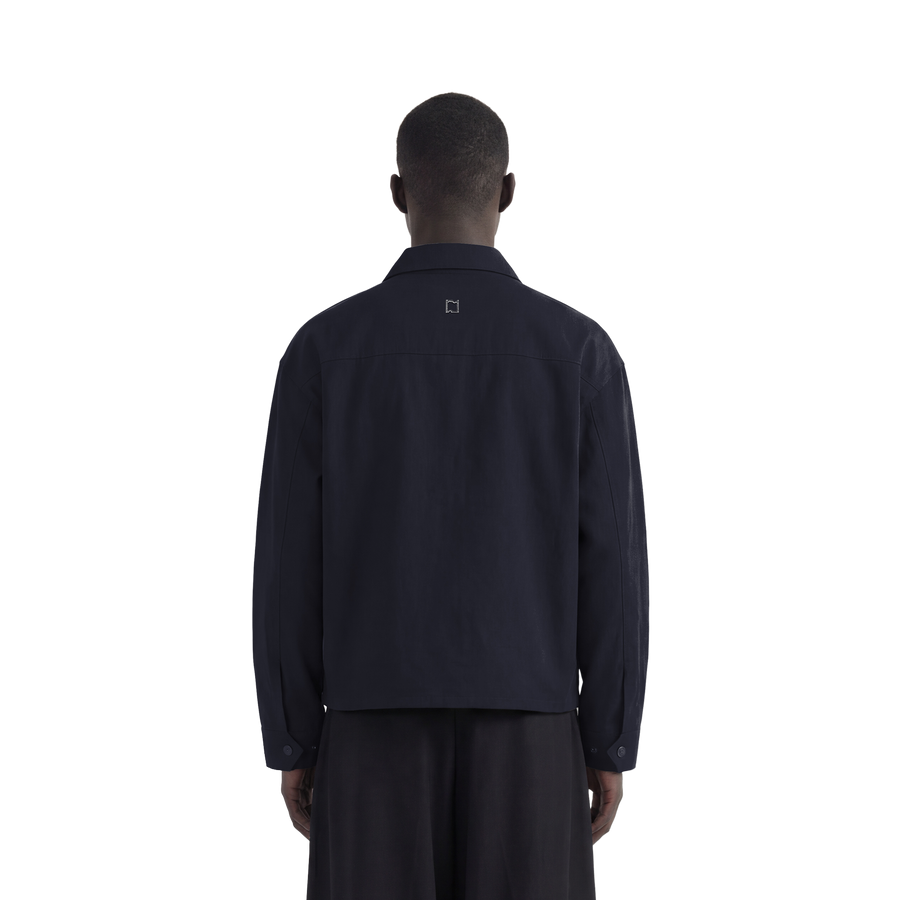 Blue Shanghai / Chinese Double Pocket Jacket