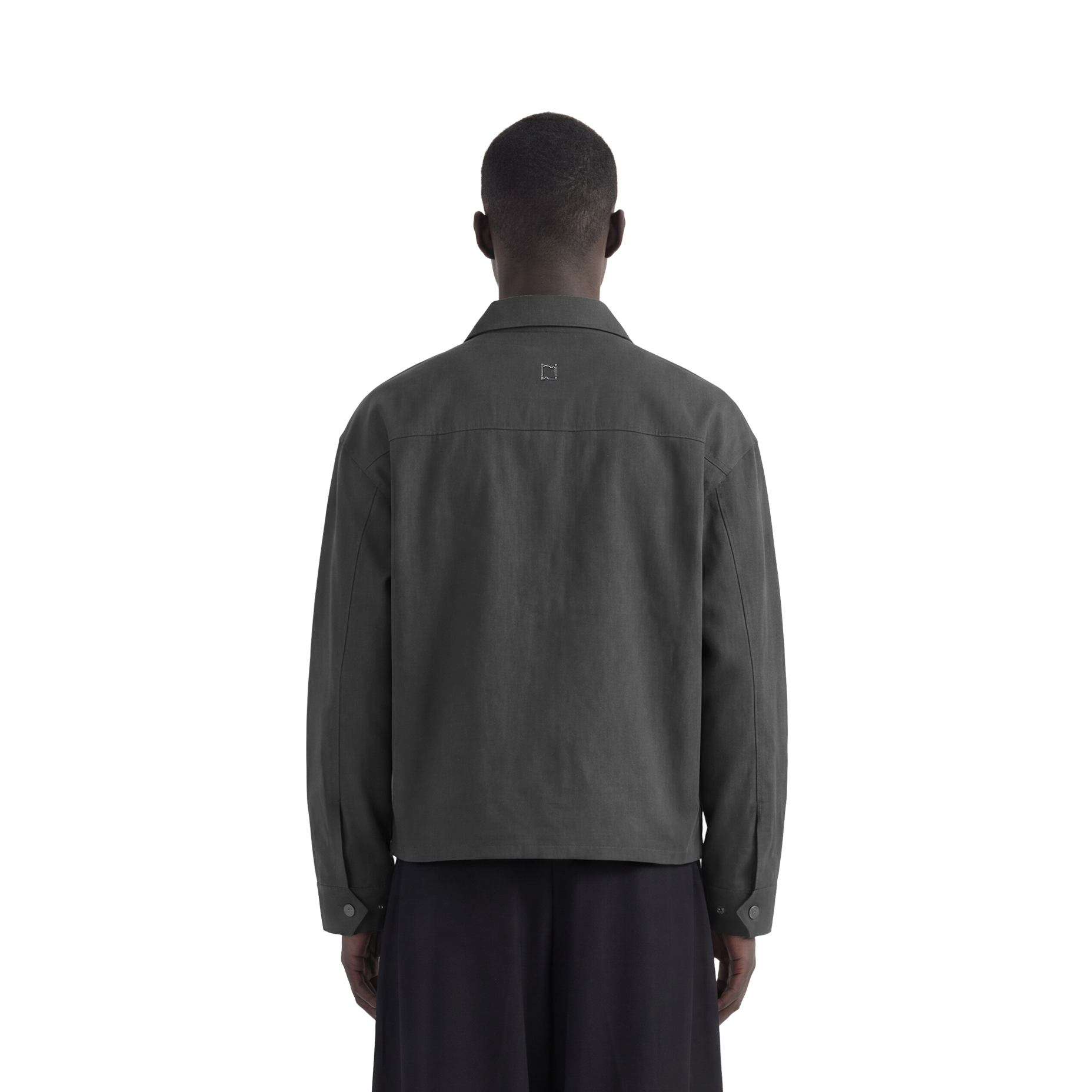Grey Shanghai / Chinese Double Pocket Jacket