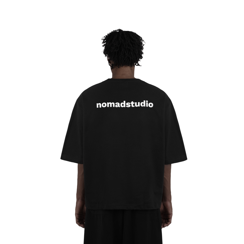 Heavy Weight Metal Plate Boxy Tshirt