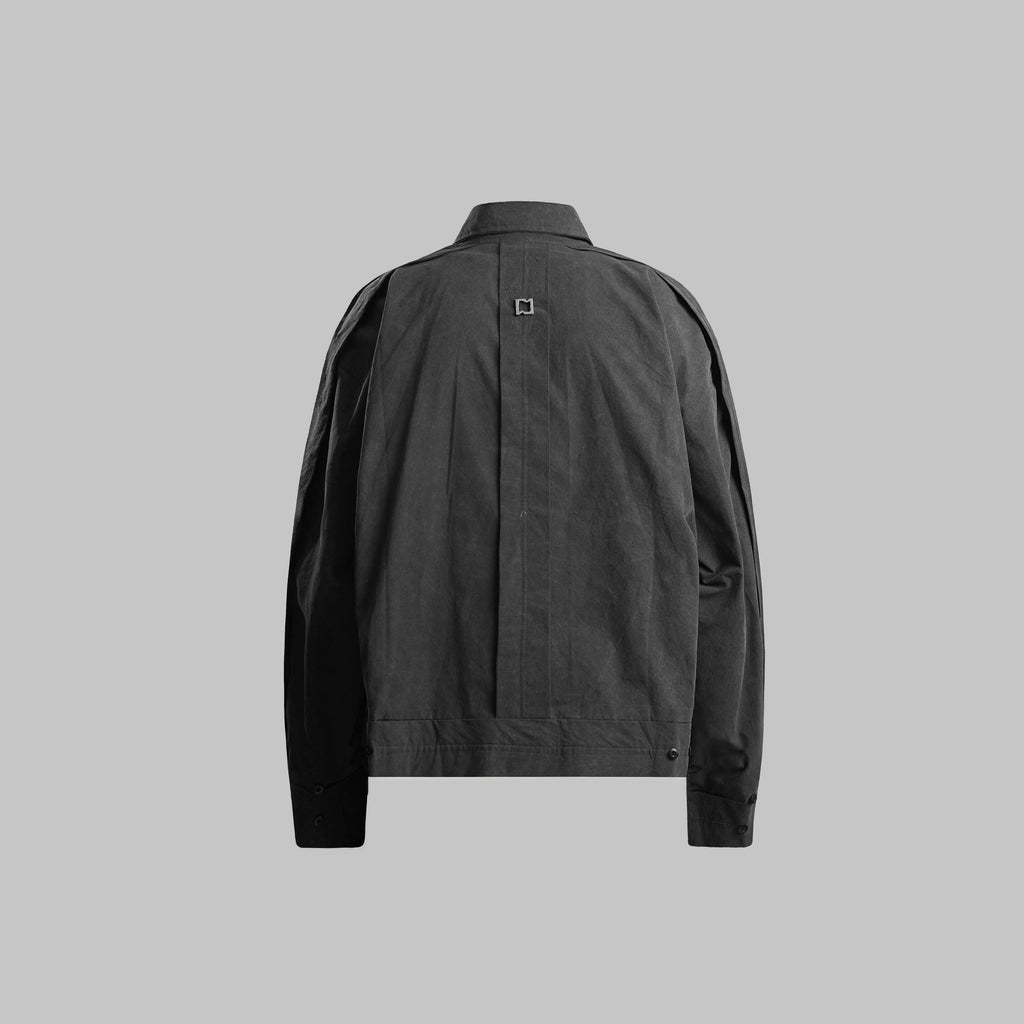 Washed-look Stone Grey Light Weight Jacket
