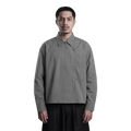 Beskap Snap Double Pocket Jacket - Gray