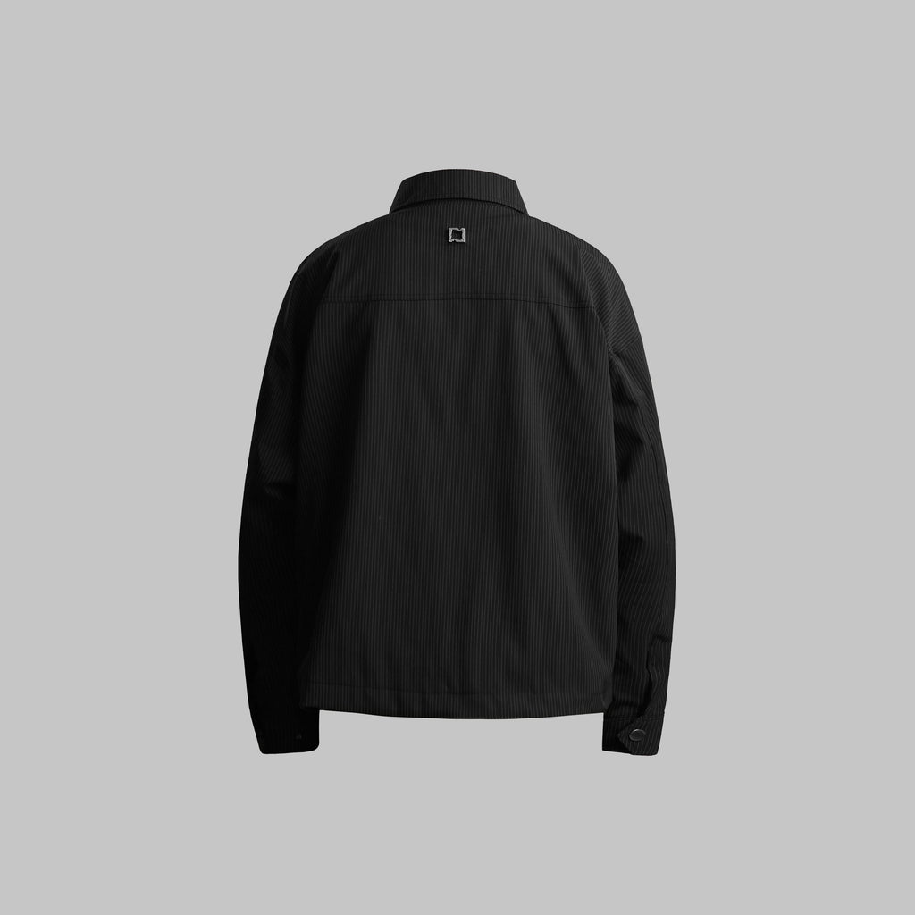 Beskap Snap Double Pocket Jacket - Stripes