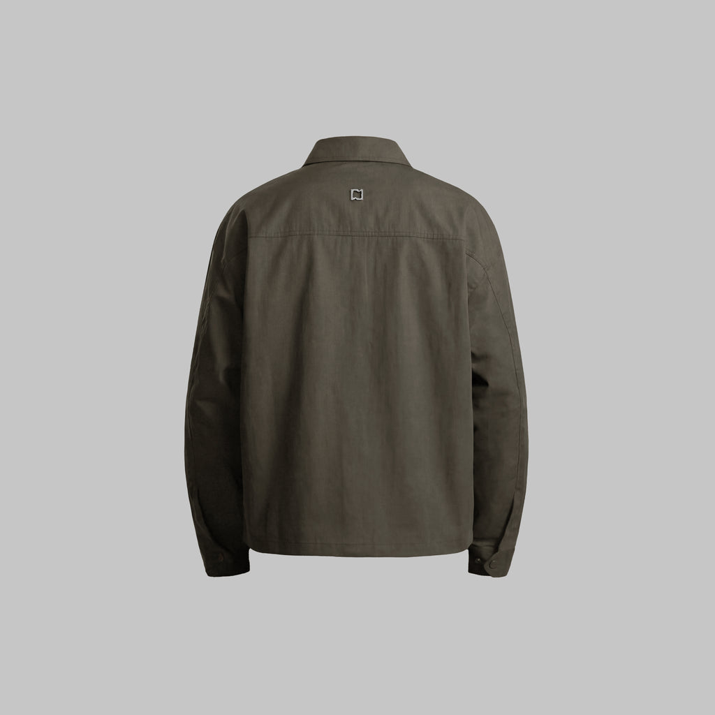 Beskap Snap Double Pocket Jacket - Army