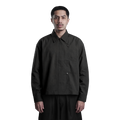 Beskap Snap Double Pocket Jacket - Black