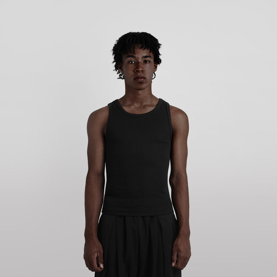 Nomadstudio MTL - Black Fitted Tanktop