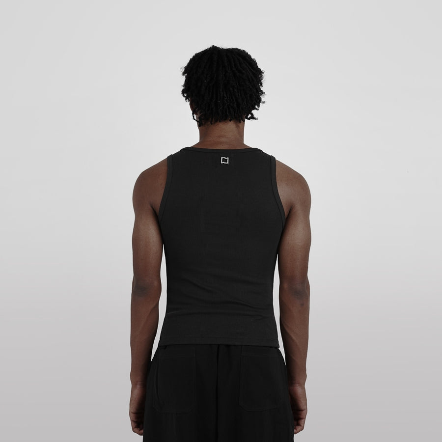 Nomadstudio MTL - Black Fitted Tanktop