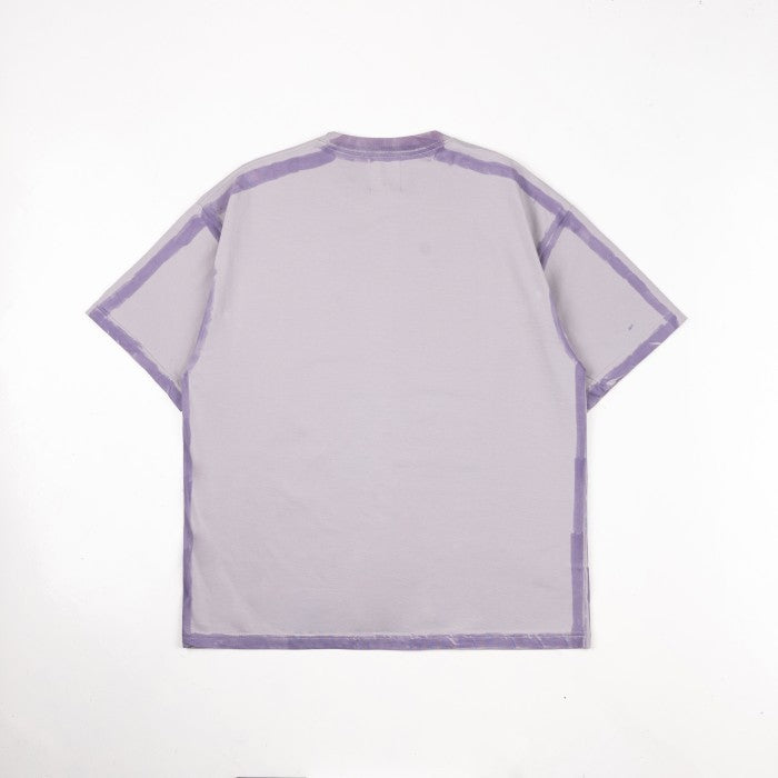NOMADSTUDIO Hue - Purple Sprayed Oversized T-Shirt