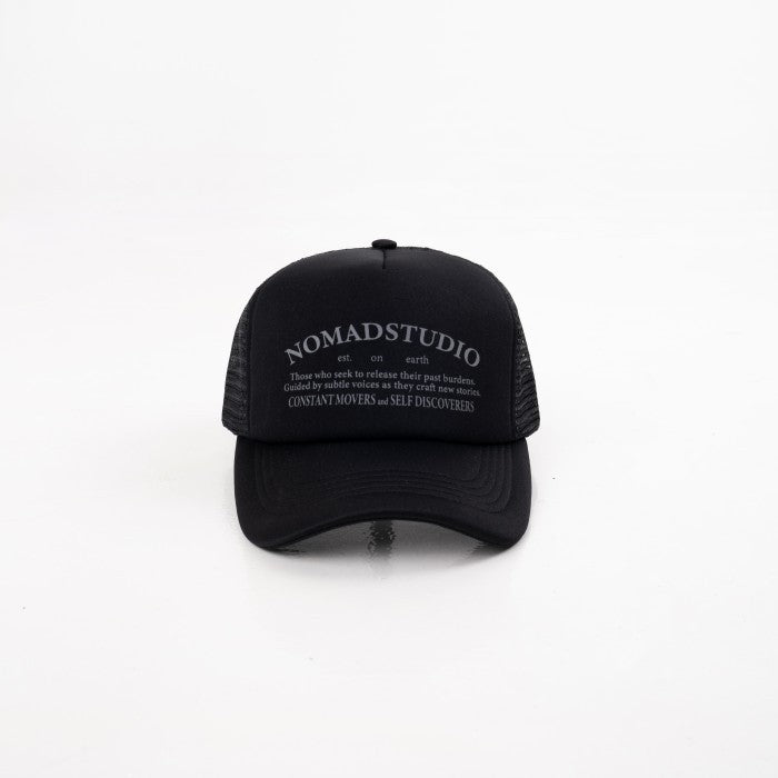 NOMADSTUDIO Hue - Black Basic Trucker Cap